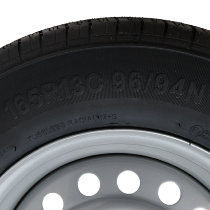 Kenda Compleet aanhanger wiel - 165R13C - steekmaat: 4x100 - draagvermogen: 600 kg - naafdiameter: 57 mm