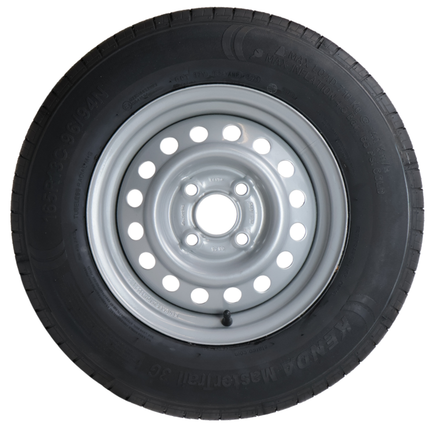 Kenda Compleet aanhanger wiel - 165R13C - steekmaat: 4x100 - draagvermogen: 600 kg - naafdiameter: 57 mm
