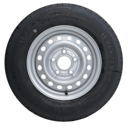 Kenda Compleet aanhanger wiel - 165R13C - steekmaat: 5x112 - draagvermogen: 710 kg - naafdiameter: 67 mm
