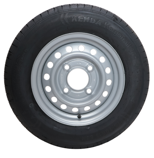 Kenda Compleet aanhanger wiel - 175/70R13 - steekmaat: 4x130 - draagvermogen: 530 kg - naafdiameter: 85 mm
