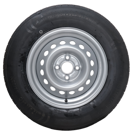 Kenda Compleet aanhanger wiel - 175/80R14C - steekmaat: 4x100 - draagvermogen: 775 kg - naafdiameter: 57 mm