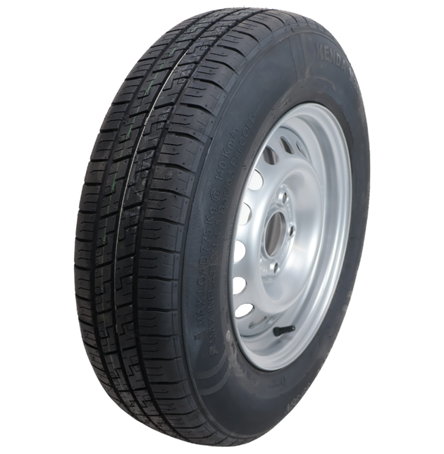 Kenda Compleet aanhanger wiel - 175R14C - steekmaat: 5x112 - draagvermogen: 775 kg - naafdiameter: 67 mm