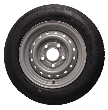 Kenda Compleet aanhanger wiel - 185/60R12C - steekmaat: 5x112 - draagvermogen: 900 kg - naafdiameter: 67 mm