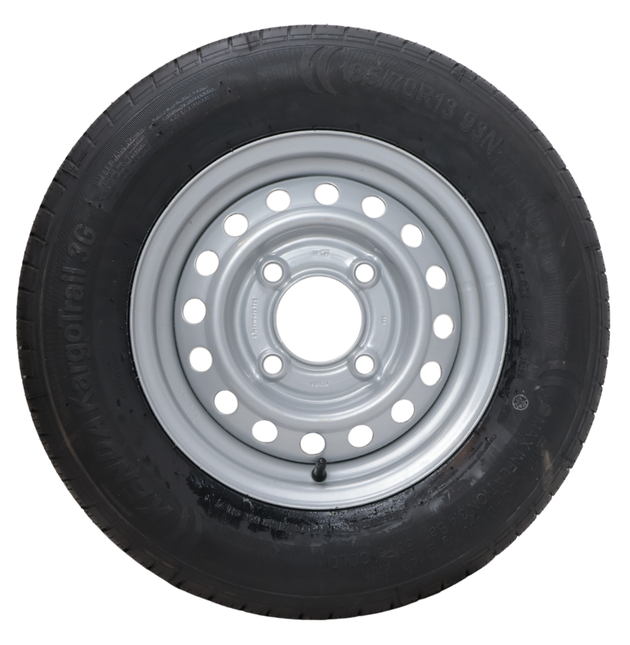 Kenda Compleet aanhanger wiel - 185/70R13 - steekmaat: 4x130 - draagvermogen: 530 kg - naafdiameter: 85 mm