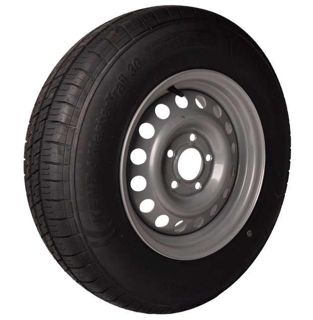 Kenda Compleet aanhanger wiel - 185R14C - steekmaat: 5x112 - draagvermogen: 900 kg - naafdiameter: 67 mm