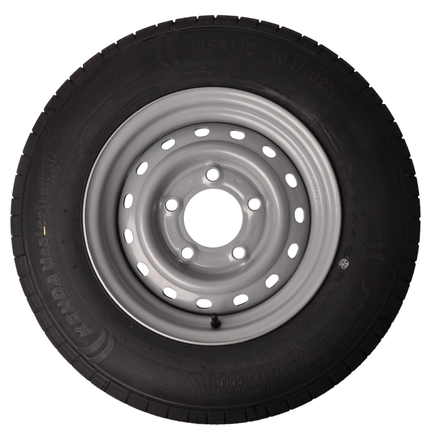 Kenda Compleet aanhanger wiel - 185R14C - steekmaat: 5x140 - draagvermogen: 900kg - naafdiameter: 94 mm