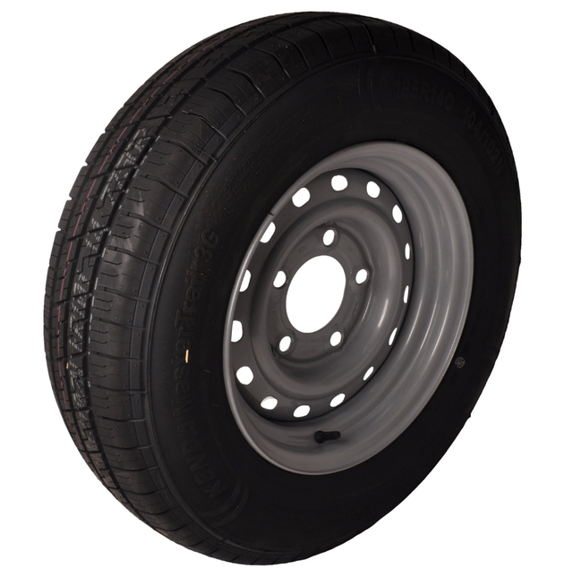 Kenda Compleet aanhanger wiel - 185R14C - steekmaat: 5x140 - draagvermogen: 900kg - naafdiameter: 94 mm