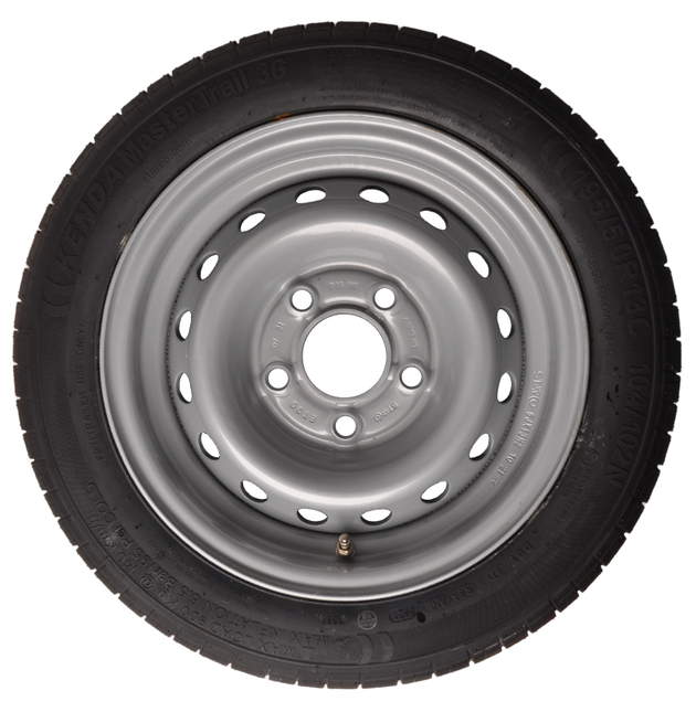 Kenda Compleet aanhanger wiel - 195/50R13C - steekmaat: 5x112 - draagvermogen: 900 kg - naafdiameter: 67 mm