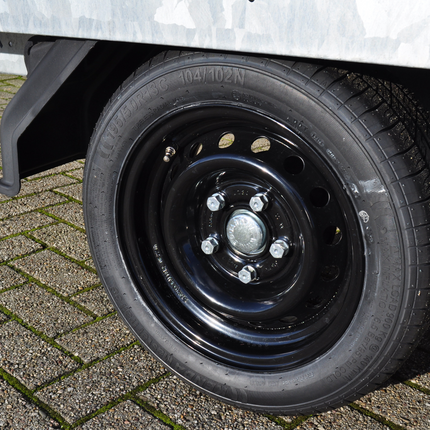 Kenda Compleet aanhanger wiel - 195/50R13C - zwarte velg - steekmaat: 5x112 - draagvermogen: 900 kg - naafdiameter: 67 mm