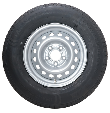 Kenda Compleet aanhanger wiel - 195R14C - steekmaat: 5x112 - draagvermogen: 950 kg - naafdiameter: 67 mm