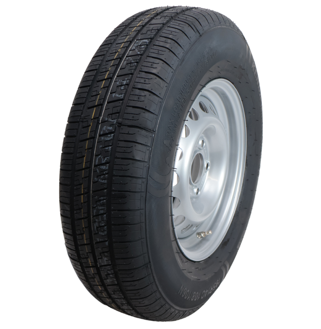 Kenda Compleet aanhanger wiel - 195R14C - steekmaat: 5x112 - draagvermogen: 950 kg - naafdiameter: 67 mm