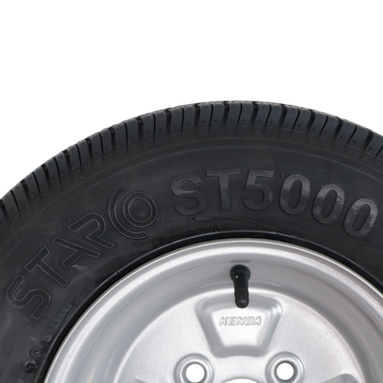 Kenda Compleet aanhanger wiel - 4.50-10 - steekmaat: 4x100 - draagvermogen: 400 kg - naafdiameter: 60 mm - 6PR