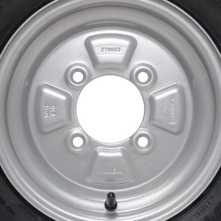Kenda Compleet aanhanger wiel - 4.50-10 - steekmaat: 4x115 - draagvermogen: 400 kg - naafdiameter: 85 mm - 6PR