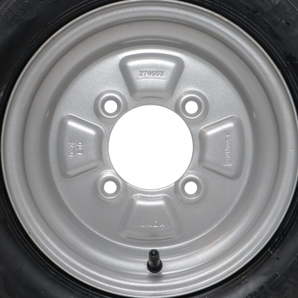 Kenda Compleet aanhanger wiel - 4.50-10 - steekmaat: 4x115 - draagvermogen: 315 kg - naafdiameter: 85 mm - 6PR