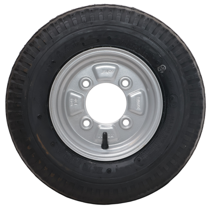 Kenda Compleet aanhanger wiel - 4.80/4.00- 8 - steekmaat: 4x115 - draagvermogen: 265 kg - naafdiameter: 85 mm - 4PR