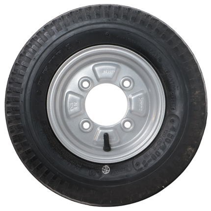 Kenda Compleet aanhanger wiel - 4.80/4.00-8 - steekmaat: 4x115 - draagvermogen: 335 kg - naafdiameter: 85 mm - 6PR