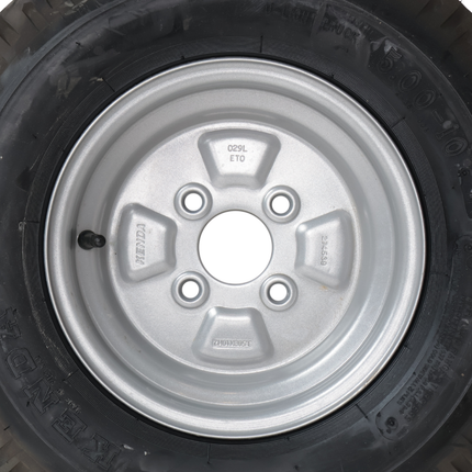 Kenda Compleet aanhanger wiel - 5.00-10 - steekmaat: 4x100 - draagvermogen: 440 kg - naafdiameter: 60 mm - 6PR