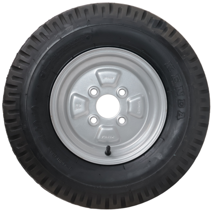 Kenda Compleet aanhanger wiel - 5.00-10 - steekmaat: 4x100 - draagvermogen: 355 kg - naafdiameter: 60 mm - 4PR