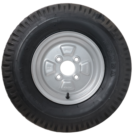 Kenda Compleet aanhanger wiel - 5.00-10 - steekmaat: 4x100 - draagvermogen: 355 kg - naafdiameter: 60 mm - 4PR