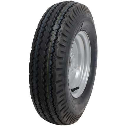 Kenda Compleet aanhanger wiel - 5.00-10 - steekmaat: 4x100 - draagvermogen: 355 kg - naafdiameter: 60 mm - 4PR