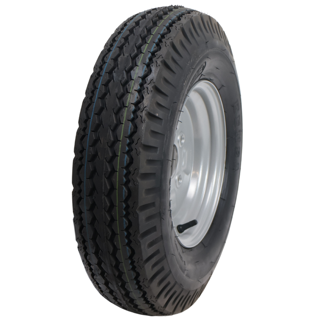 Kenda Compleet aanhanger wiel - 5.00-10 - steekmaat: 4x100 - draagvermogen: 355 kg - naafdiameter: 60 mm - 4PR