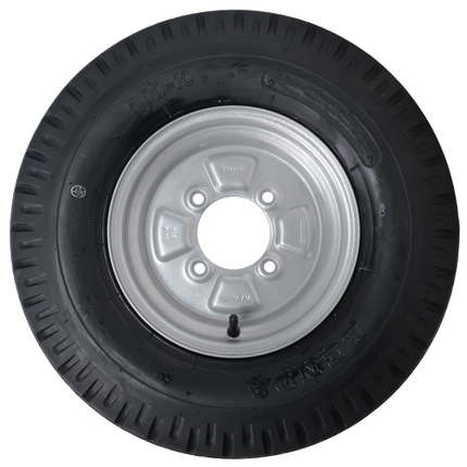 Kenda Compleet aanhanger wiel - 5.00-10 - steekmaat: 4x115 - draagvermogen: 355 kg - naafdiameter: 85 mm - 4PR
