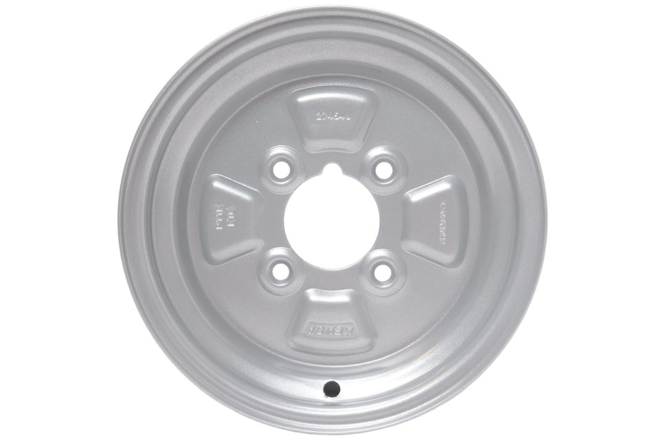Kenda Losse 10 inch aanhanger velg - 3.50Bx10 - steekmaat: 4x101,6 - draagvermogen: 500 kg - naafdiameter: 67 mm - ET0
