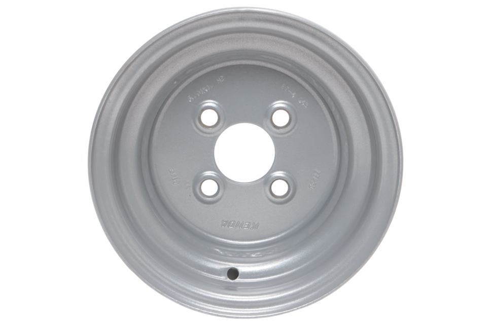 Kenda Losse 10 inch aanhanger velg - 6.00Ix10 - steekmaat: 4x100 - draagvermogen: 750 kg - naafdiameter: 60 mm - ET-4