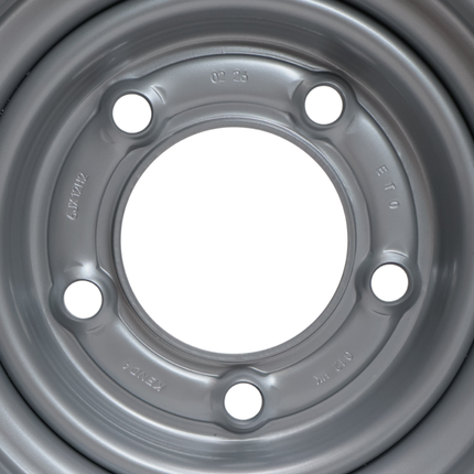 Kenda Losse 12 inch aanhanger velg - 6Jx12 - steekmaat: 5x165,1 - draagvermogen: 900 kg - naafdiameter: 114,5 mm - ET0