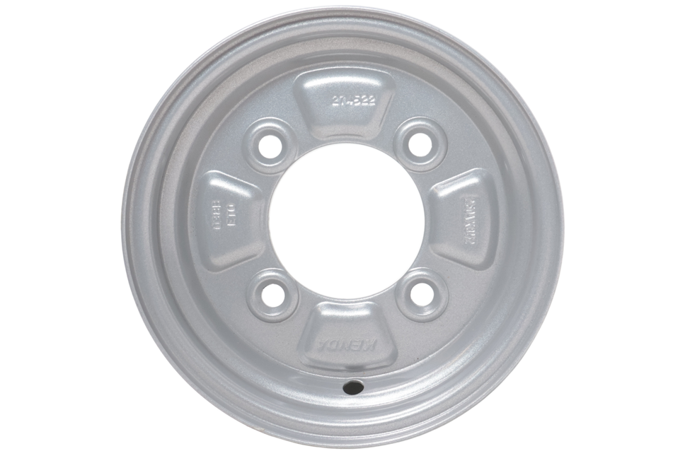 Kenda Losse 8 inch aanhanger velg - 2.50Ax8 - steekmaat: 4x115 - draagvermogen: 345 kg - naafdiameter: 85 mm - ET0