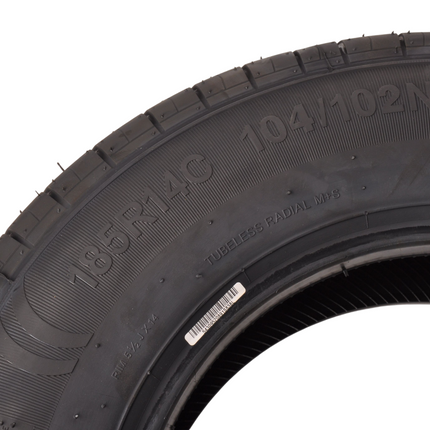Kenda Tubeless band aanhanger - 185R14C - draagvermogen: 900kg - 8PR