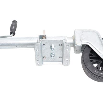 Knott Draaibaar neuswiel - 60 mm - draagvermogen: 550 kg - zijslinger
