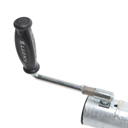 Knott Draaibaar neuswiel - 60 mm - draagvermogen: 550 kg - zijslinger