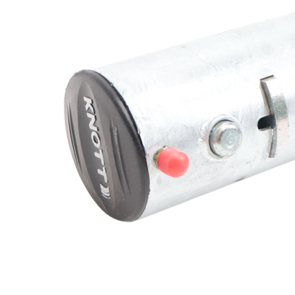 Knott Draaibaar neuswiel - 60 mm - draagvermogen: 550 kg - zijslinger