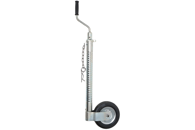 Knott Ifor Williams neuswiel - 48 mm - geribbeld - draagvermogen: 200 kg - stalen velg