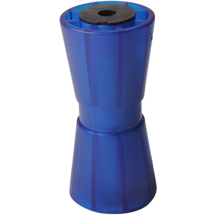 Knott Kielrol blauw - 194x90 mm - naafdiameter 17 mm