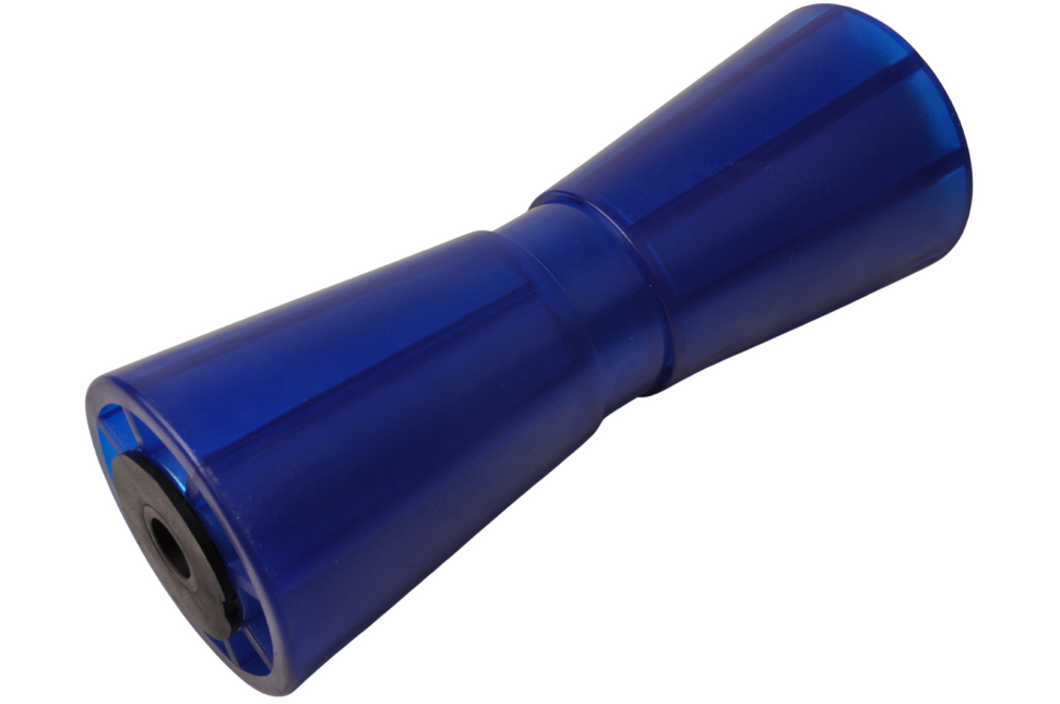 Knott Kielrol blauw - 259x61 mm - naafdiameter 17 mm - polyvinyl materiaal