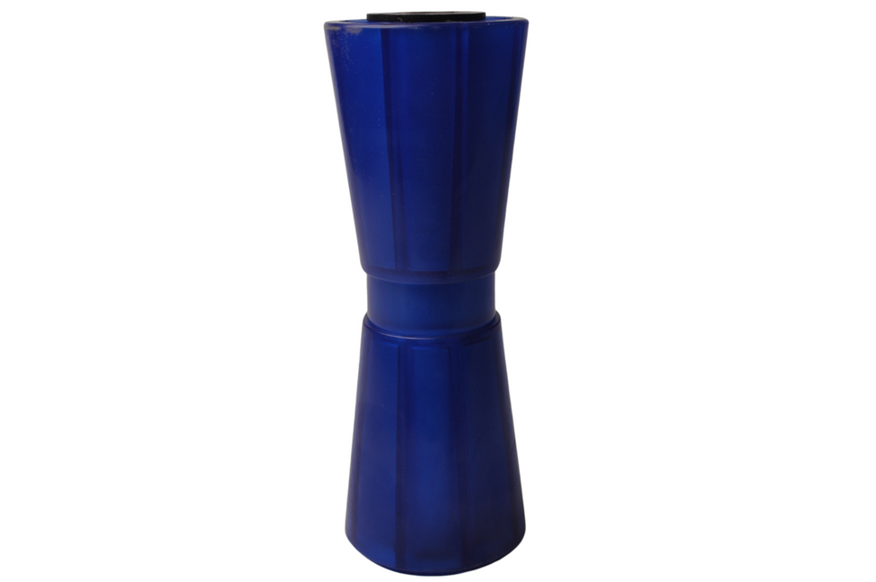 Knott Kielrol blauw - 259x61 mm - naafdiameter 17 mm - polyvinyl materiaal