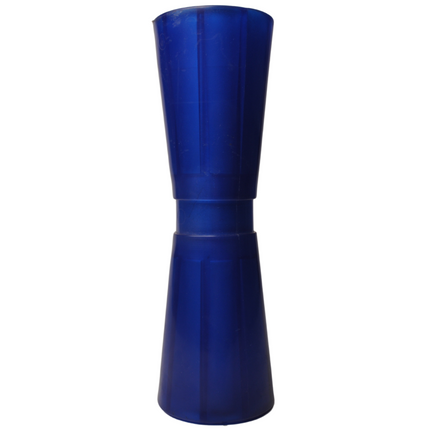 Knott Kielrol blauw - 305x95 mm - naafdiameter 17 mm