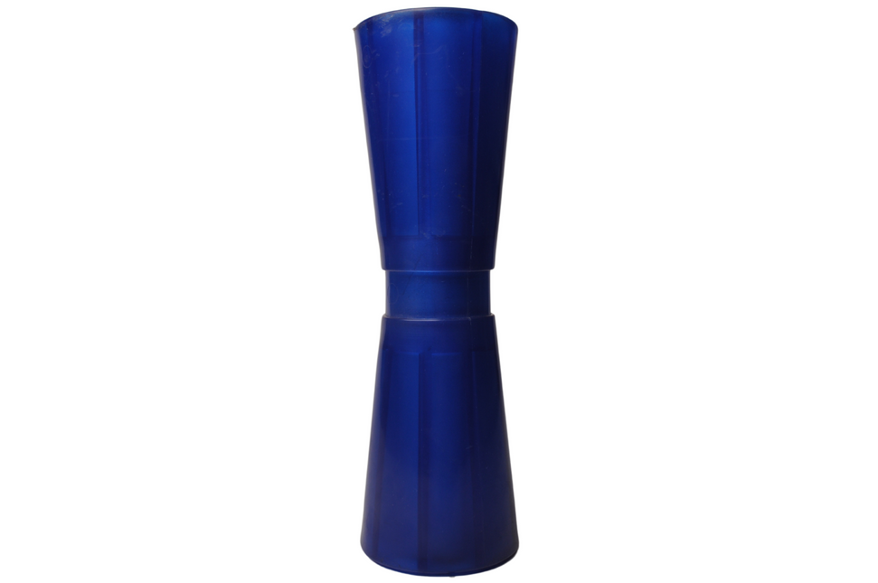 Knott Kielrol blauw - 305x95 mm - naafdiameter 17 mm
