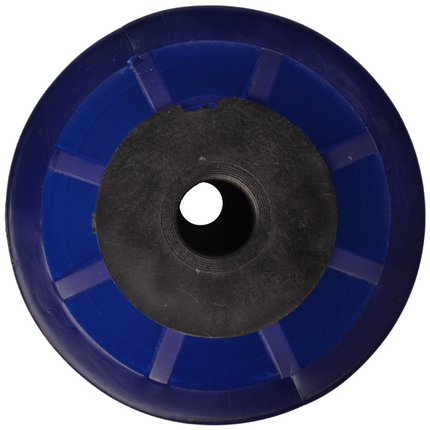 Knott Kielrol blauw - 305x95 mm - naafdiameter 17 mm