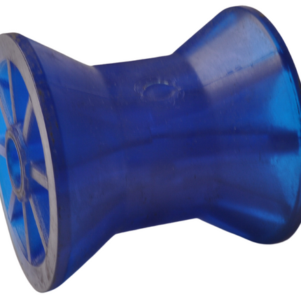 Knott Kielrol blauw - 72x73 mm - naafdiameter 14,5 mm