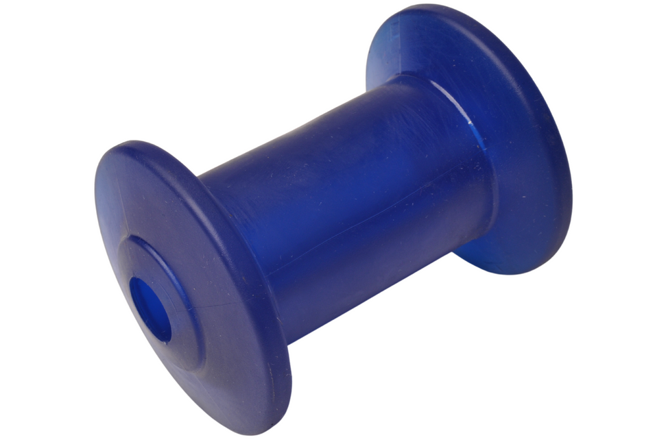 Knott Kielrol blauw - 98x68,5 mm - 14 mm naafdiameter
