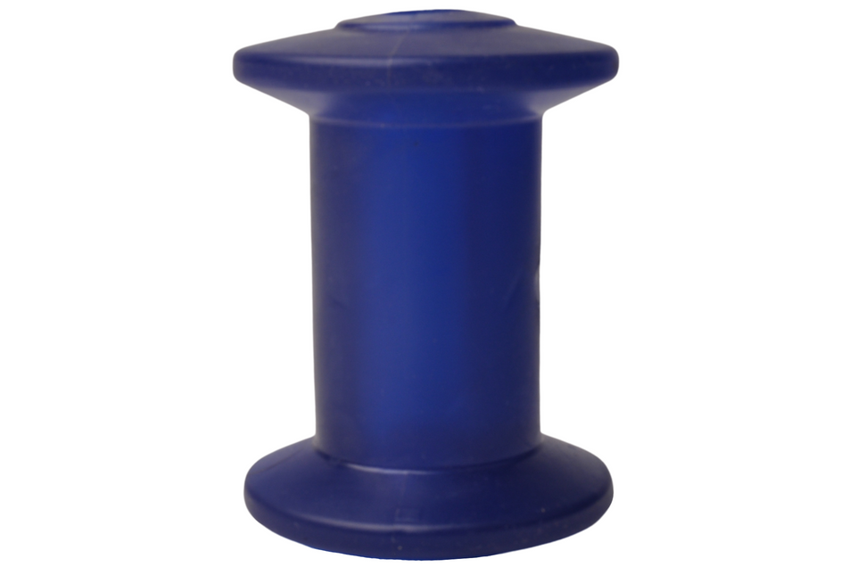 Knott Kielrol blauw - 98x68,5 mm - 14 mm naafdiameter