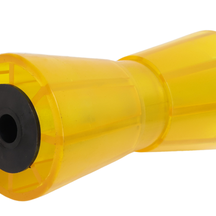 Knott Kielrol geel - 194x61 mm - naafdiameter 17 mm