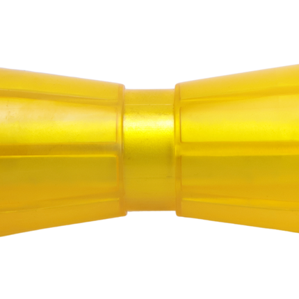Knott Kielrol geel - 194x61 mm - naafdiameter 17 mm