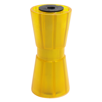Knott Kielrol geel - 194x61 mm - naafdiameter 17 mm