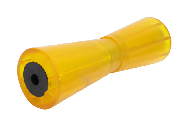 Knott Kielrol geel - 305x62 mm - naafdiameter 17 mm