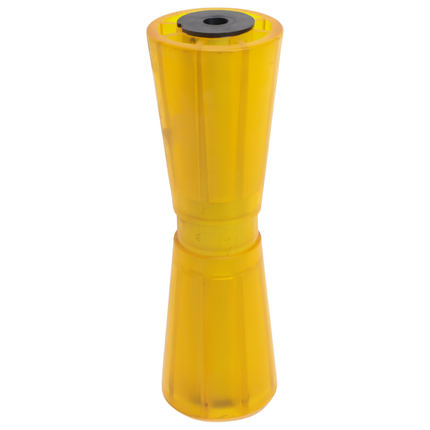 Knott Kielrol geel - 305x62 mm - naafdiameter 17 mm