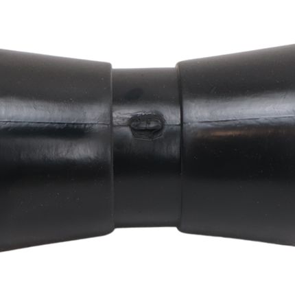 Knott Kielrol zwart - 133x58,5 mm - naafdiameter 17 mm